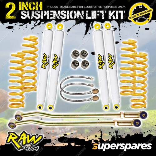 50mm Raw Nitro Suspension Lift Kit Panhard Rod for Nissan Patrol GQ Y60 GU Y61