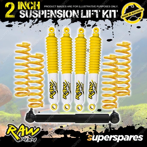 50mm Raw Nitro Max Suspension Lift Kit Damper for Toyota Landcruiser 80 105