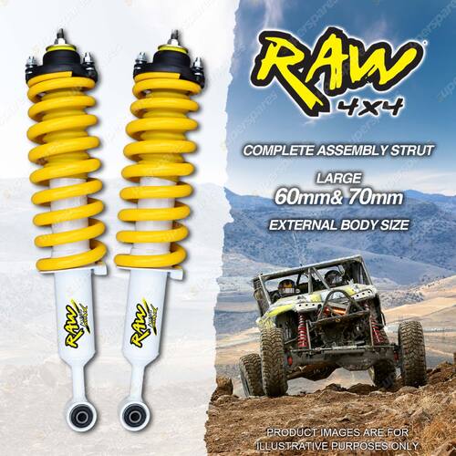 RAW 4X4 40mm Lift Nitro Max Variable Rate Complete Strut for Ford Ranger PX I II