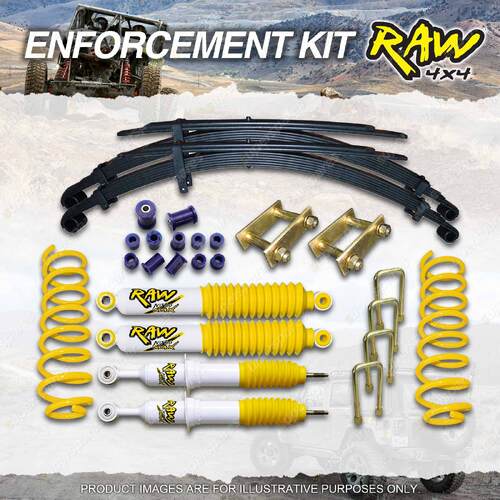 RAW 4x4 40mm Lift Kit Nitro Max Shocks Coil Leaf for Ford Ranger Next Gen RA 22+