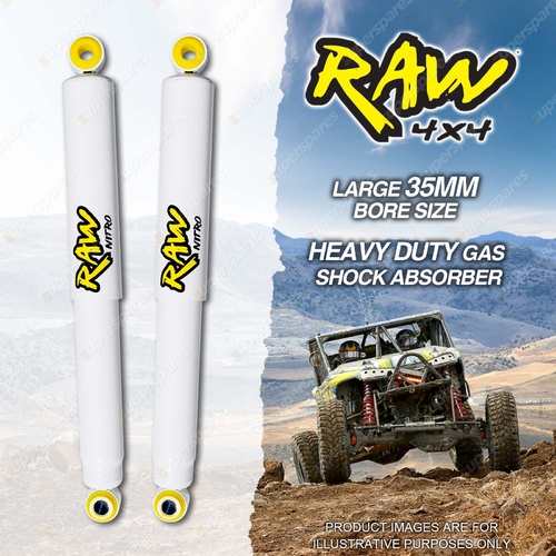 Rear 50mm RAW 4x4 Nitro Shock Absorbers for Toyota Landcruiser FJ80 HDJ80 HZJ80