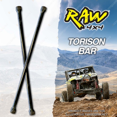 Raw Rate Increased Torsion Bars for MAZDA BT50 Duratorq 40mm Lift 1025 x 27mm