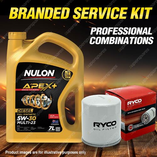 Ryco Oil Filter 7L APX5W30C23 Eng. Oil Service Kit for Volkswagen Beetle 9C 1.9L