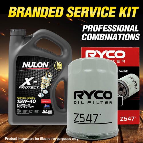 Ryco Oil Filter 5L PRO15W40 Engine Oil for Honda Accord Legend Odyssey Prelude