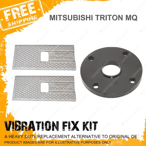 Vibration Fix Kit Tailshaft Spacer Wedges for Mitsubishi Triton MQ 2" Lift