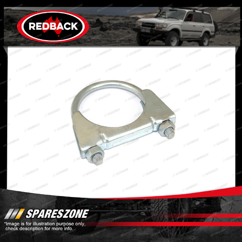 Redback U-Bolt Clamp Zinc Plated ID 60mm for Ford Falcon 01/1988-01/1999