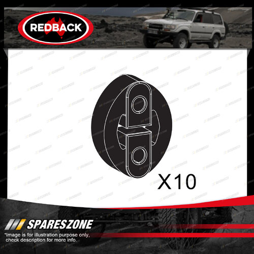 10 Redback Exhaust Mounts for Toyota Cressida Spacia Corona Landcruiser Crown