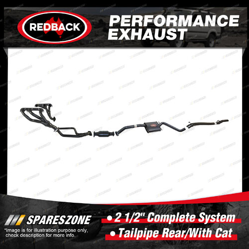 Redback Exhaust System Tailpipe Rear for Holden Commodore Calais 01/91-04/95