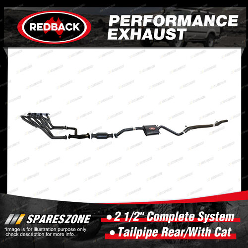 Redback Exhaust System Tailpipe Rear for Holden Commodore Calais Manual with IRS