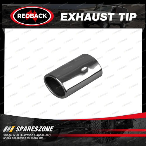 Redback Exhaust Tip 57mm In 75mm Out 121mm Long for Ford Falcon EL 01/96-08/98