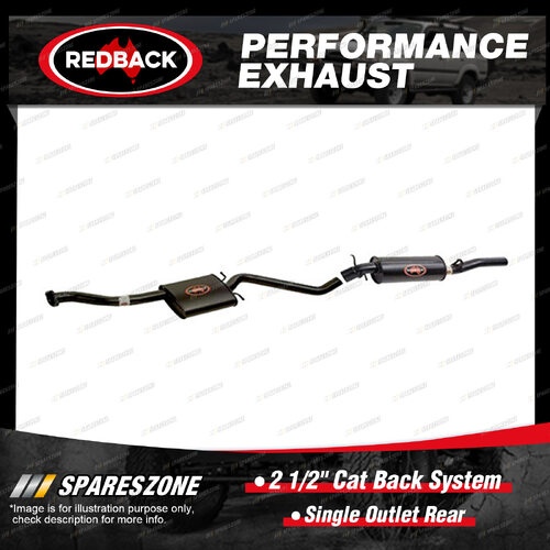 Redback Exhaust System 1 Outlet Rear for Holden Commodore Calais VS W/IRS