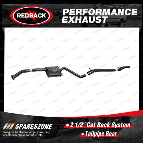 Redback 2 1/2" Cat Back System Tail Pipe Rear for Holden Caprice Statesman VQ VS