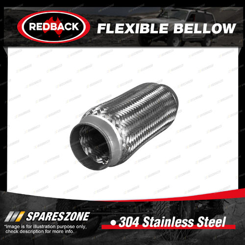 Redback Flexible Bellow - Internal Diameter 89mm 3-1/2" Length 300mm 12"