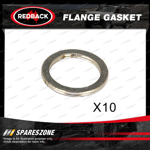 10 pcs Redback Flange Gaskets for Daihatsu Rocky Hard Top Soft Top 06/84-12/89