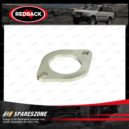 Redback 2 Bolts Flange Plate - ID 63mm Width 94mm Thickness 8mm Stainless Steel