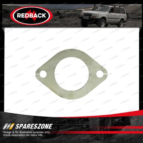 Redback 2 Bolts Flange Plate - ID 63mm Width 94mm Thickness 10mm Mild Steel