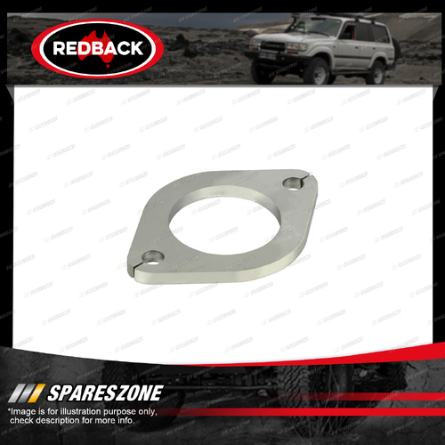 Redback 2 Bolts Flange Plate - ID 76mm Width 94mm Thickness 8mm Stainless Steel