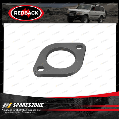 Redback 2 Bolts Flange Plate - Inside Diameter 89mm Thickness 8mm Mild Steel