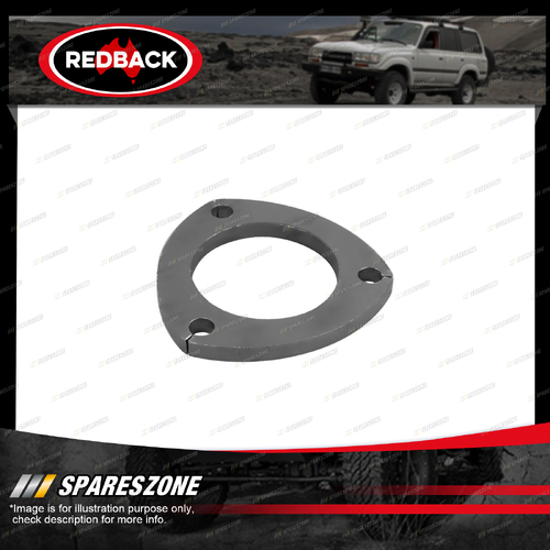 Redback 3 Bolts Flange Plate - Inside Diameter 51mm Thickness 8mm Mild Steel