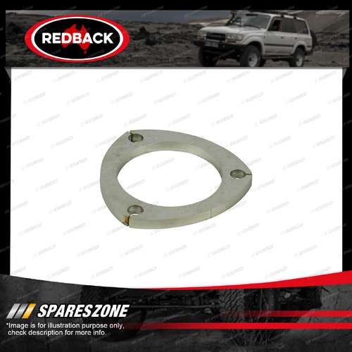 Redback 3 Bolts Flange Plate - ID 101mm Thickness 8mm Stainless Steel