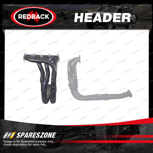 Redback Header Outlet 57mm 2-1/4" for Ford Laser 323 BJ18 DOHC 2000-On EXT