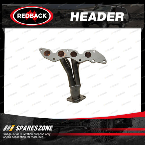 Redback Header Outlet 51mm 2" for Mazda 6 4 Cyl 2.3 Litre L3 Tuned