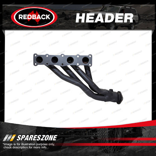 Redback Header Outlet 63mm 2-1/2" for Hyundai iLoad 2.4LT TQ-V Series 2007-On