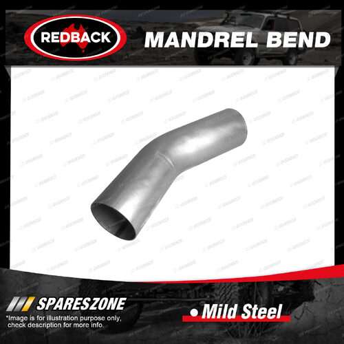 Redback Mandrel Bend 30 Degree - Outside Diameter 38mm 1-1/2" Mild Steel