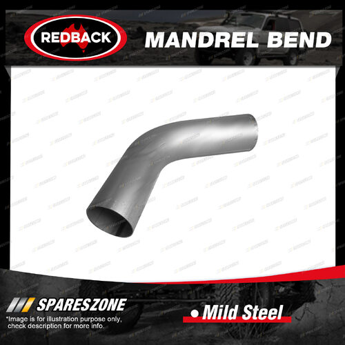 Redback Mandrel Bend 60 Degree - Outside Diameter 38mm 1-1/2" Mild Steel