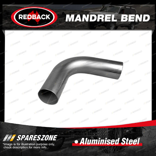 Redback Mandrel Bend 90 Degree - Outside Diameter 101mm 4" Aluminised Steel