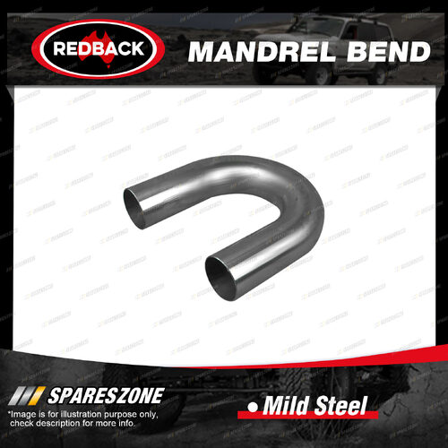 Redback Mandrel Bend 180 Degree - Outside Diameter 25mm 1" Mild Steel