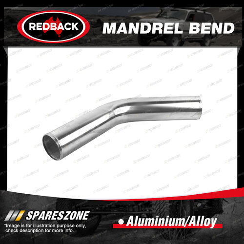 Redback Mandrel Bend 45 Degree - Outside Diameter 63mm 2-1/2" Aluminium/Alloy