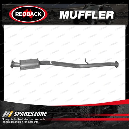 Redback Centre Muffler Bolt-On for Subaru Forester 4WD Wagon 4Cyl 2.5L Petrol