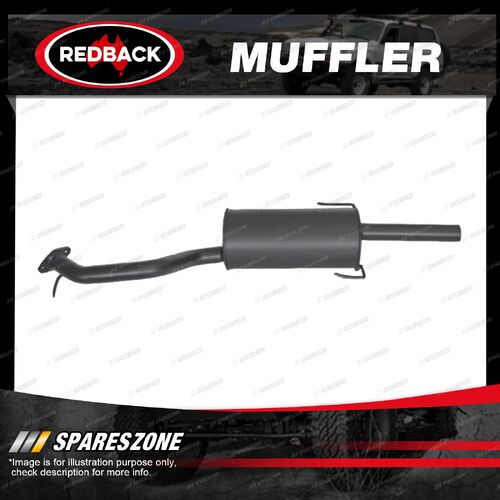 Redback Rear Muffler for Subaru Liberty EJ202 Sedan Wagon Outback 2000-08/2003