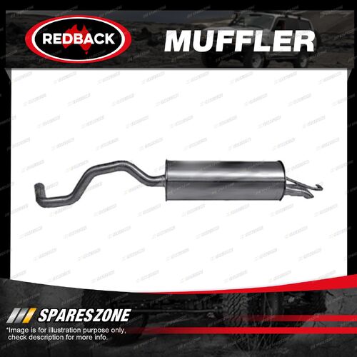 Redback Rear Muffler for Audi A3 Sportsback 1.6 Litre 05/1997-03/2013