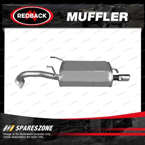 1 piece of Redback Muffler for Hyundai Lantra 4Cyl SE 08/1995-10/2000