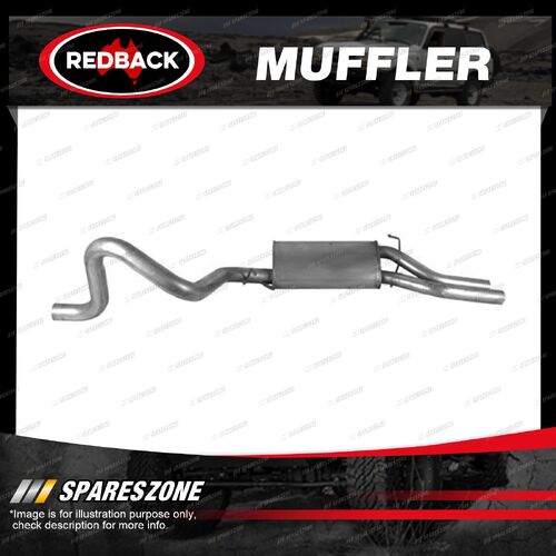 1 pc Redback Muffler for Ford Fairlane NF-NL 6 Cyl LTD 03/1995-1999