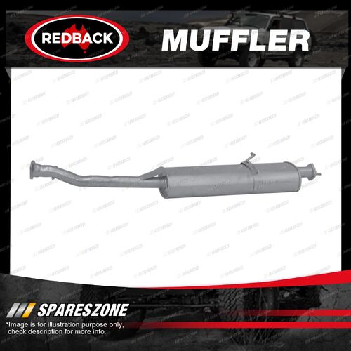 Redback Centre Muffler No Bracket for Mazda B-Series Bravo B2600 2WD 01/90-06