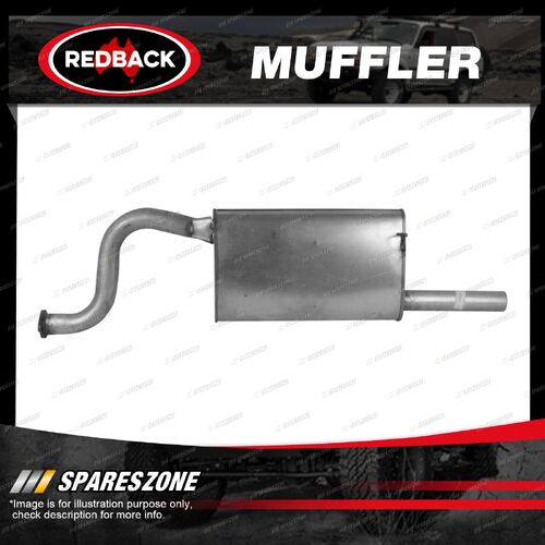 Redback Rear Muffler for Ford Falcon BA BF 4.0L Dedicated LPG Ute 02-08