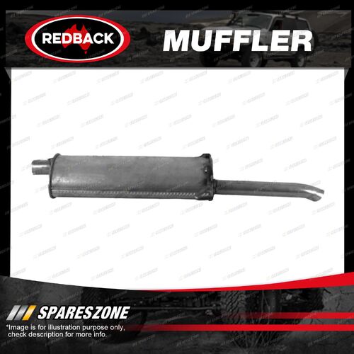 Redback Muffler Bolt-On for Holden Astra 01/1995-01/1998 no Brackets