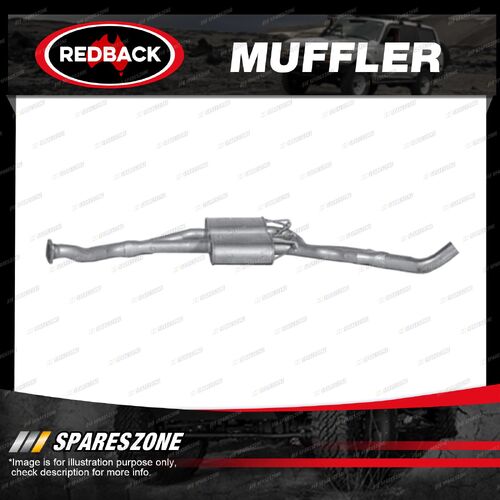 Redback Front Muffler for Holden Commodore IRS Sedan Calais 01/1991-1995