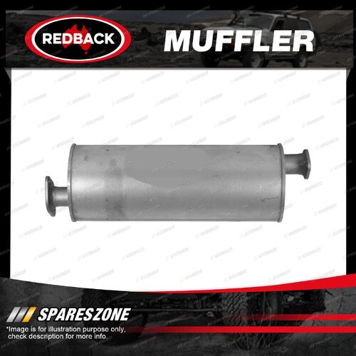 1 piece of Redback Muffler for Holden Rodeo TF 4ZEI 01/1988-01/1998