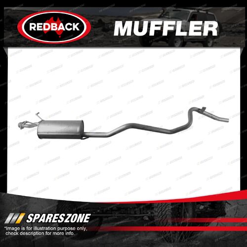 Redback Rear Muffler for Mitsubishi L300 Express SG SH SJ Van LWB 2WD 2.0L 2.4L