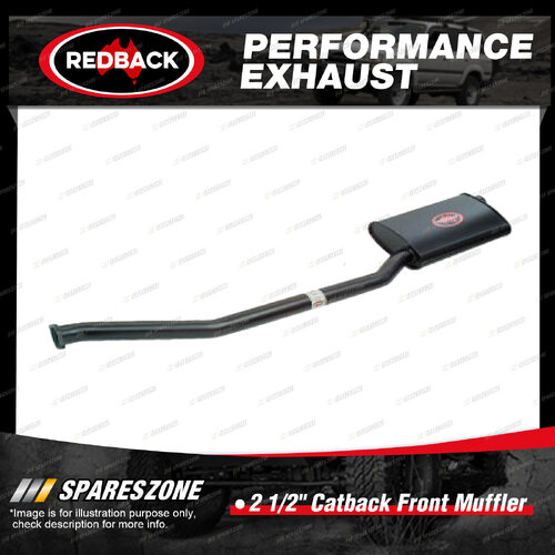 Redback 2 1/2" Catback Front Muffler Assy for Ford Fairmont Falcon AU EB ED EF