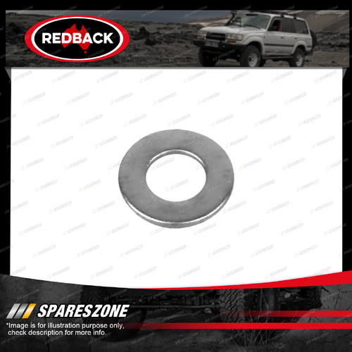 Redback M10 Flat Washer - Inside Diameter 9.5mm Outside Diameter 20.5mm