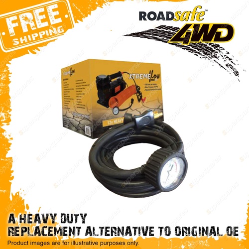 Roadsafe 160Lp/m Compressor with additional RUBBER Air Hose SB615R