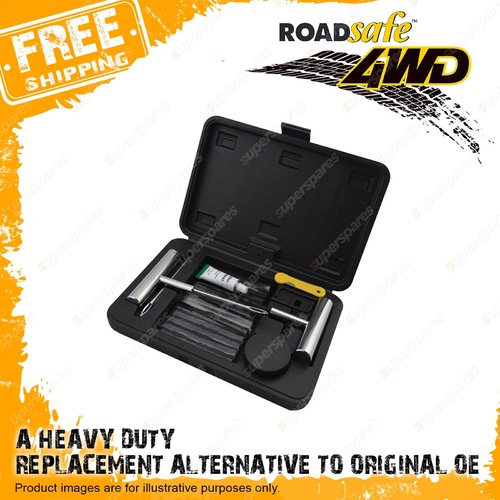 Roadsafe Tyre Repair Kit Heavy Duty 4WD Emergency Offroad Recovery Tubeless Auto