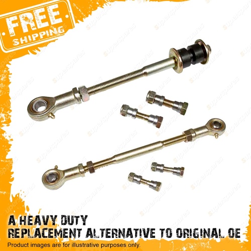 2 Pcs Rear 2-8" Lift Extended Sway Bar Links Extensions for Nissan Patrol GU