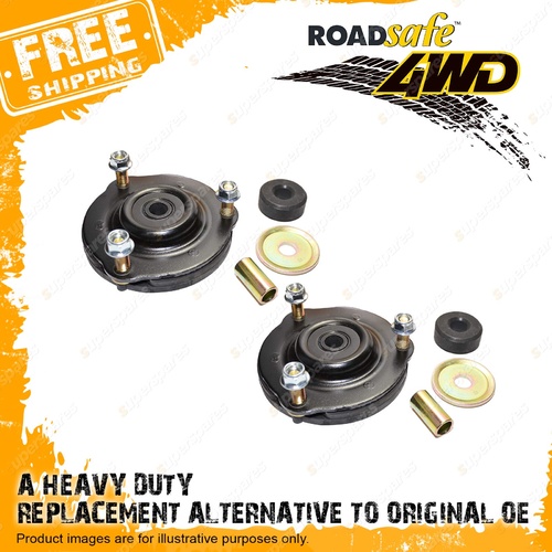 2x Roadsafe Strut Mounts Kits for Toyota Hilux Revo GUN125 Fortuner Tacoma 15-on