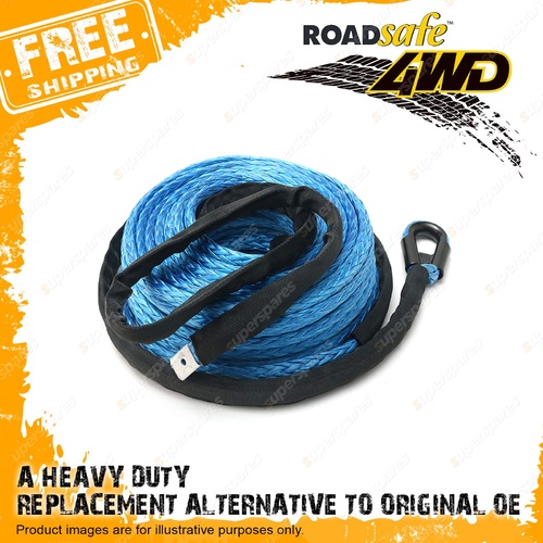 Roadsafe Synthetic Ropes for Standard Hi Mount Winches 11mm x 40m Blue